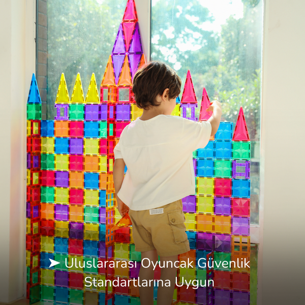 108 Parçalı Manyetik Yapı Seti