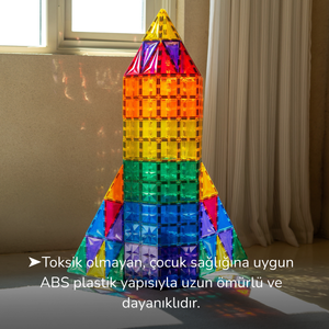 108 Parçalı Manyetik Yapı Seti