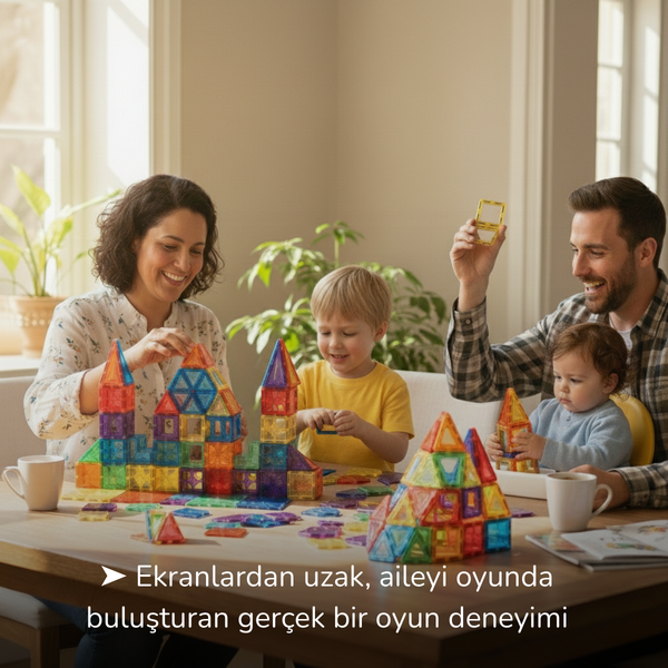 108 Parçalı Manyetik Yapı Seti