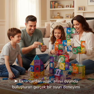 168 Parçalı Manyetik Parkur Seti