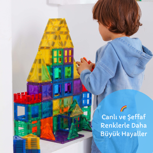 200 Parçalı Manyetik Karma Parkur Seti
