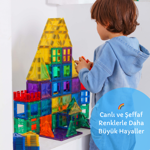 200 Parçalı Manyetik Karma Parkur Seti