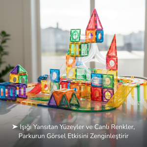 200 Parçalı Manyetik Karma Parkur Seti