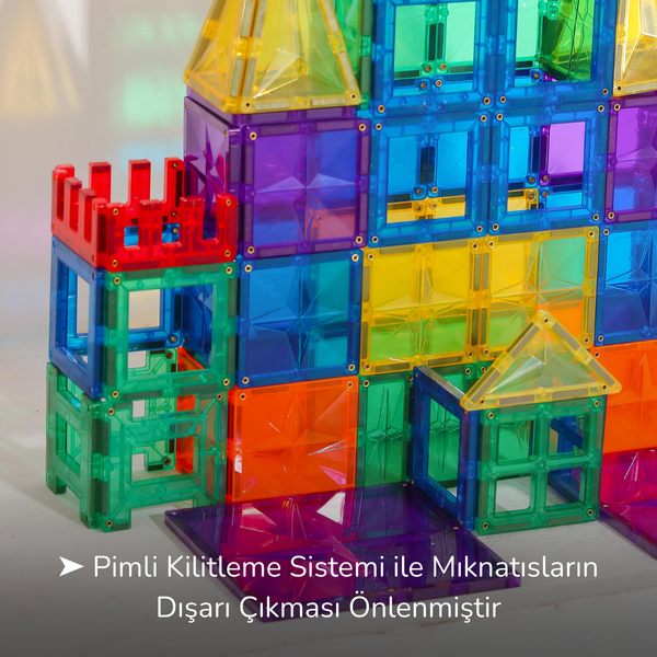 200 Parçalı Manyetik Karma Parkur Seti