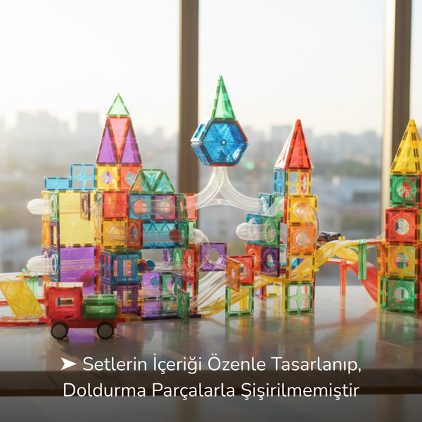 200 Parçalı Manyetik Karma Parkur Seti