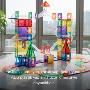 200 Parçalı Manyetik Karma Parkur Seti