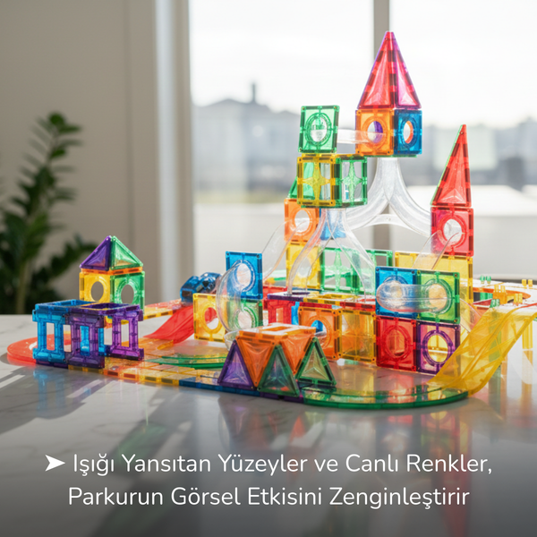 200 Parçalı Manyetik Karma Parkur Seti