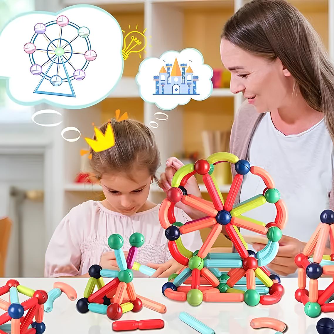 Manyetik Çubuk Yapı Seti