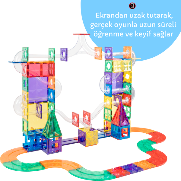 200 Parçalı Manyetik Karma Parkur Seti