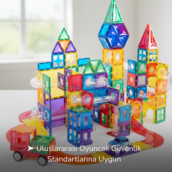 200 Parçalı Manyetik Karma Parkur Seti