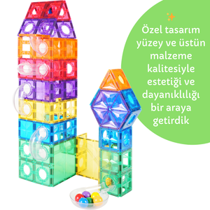 168 Parçalı Manyetik Parkur Seti