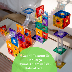 168 Parçalı Manyetik Parkur Seti