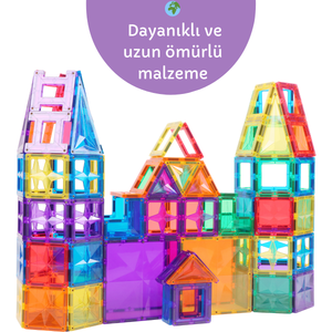 108 Parçalı Manyetik Yapı Seti