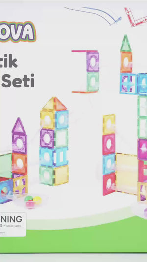 168 Parçalı Manyetik Parkur Seti
