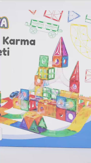 200 Parçalı Manyetik Karma Parkur Seti